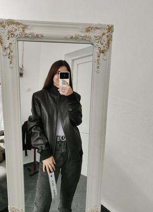 Мужская кожаная куртка