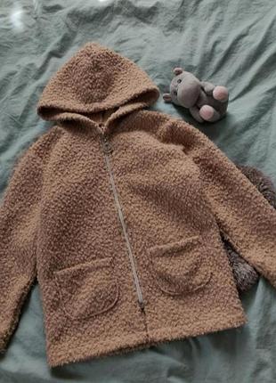 Теплый кардиган для девочки