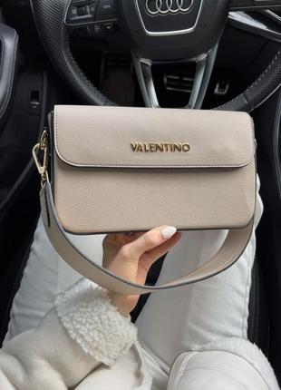 Женская сумка valentino beige7 фото