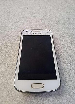 Мобильный телефон смартфон б/у samsung galaxy s duos gt-s7562