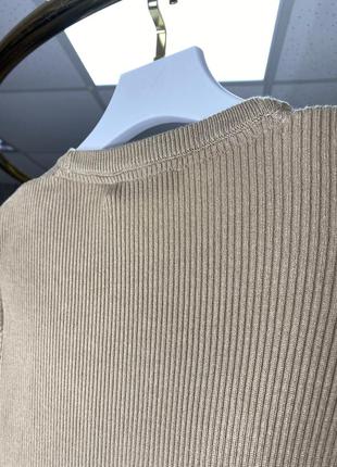 Ребристый вязаный свитер с круглым вырезом бренда na-kd4 фото