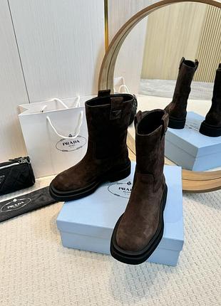 Черевики чоботи prada 2