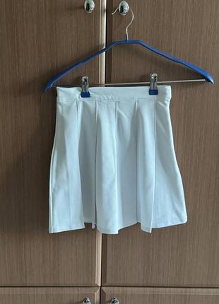 Белая теннисная юбка2 фото
