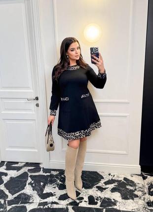 Сукня лео леопард узор