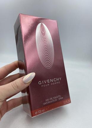 Givenchy pour homme туалетная вода 100мл