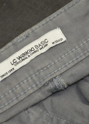 Lc waikiki мужские, зауженные брюки чинос (w30-l31)4 фото