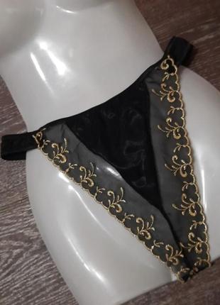 Роскошные трусики бикини с люрексом р.14-16 от ann summers