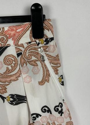 Легкая юбка в цветок с карманами bogner4 фото