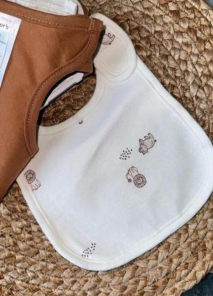 🖋️слюнявчики carters