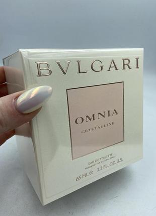 Bvlgari omnia crystalline туалетная вода 65мл