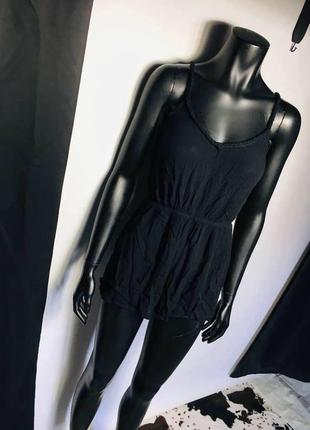 Чёрный комбинезон asos