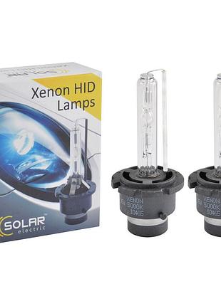 Ксеноновая лампа solar d2r 5000k, 85v, 35w pk32d-3, 2шт