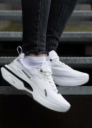 Женские кроссовки puma kosmo rider white6 фото