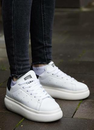 Женские кроссовки adidas stan smith pf white6 фото