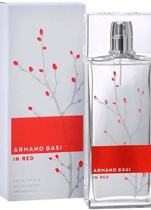 Туалетна вода жіноча armand basi in red