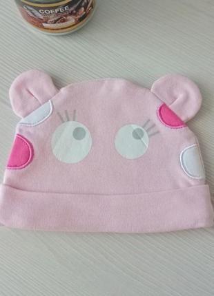 Шапочка с ушками