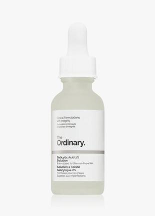 Сироватка із саліциловою кислотою 2% salicylic acid 2% solution the ordinary  30 мл2 фото