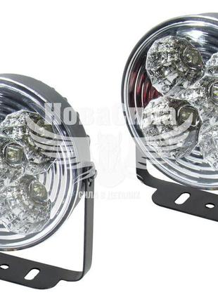 Фара денного світла (lavita) 5led (кругла діам.100мм.)   la hy-092-32