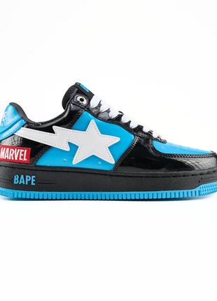 Кроссовки bape sta m2 patent marvel 📦 37
