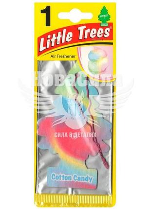 Ароматизатор (wunder-baum) little trees cotton candy 5 г (суха ялинка) 79000