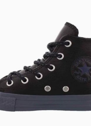 Кеды кожаные converse all star р.34