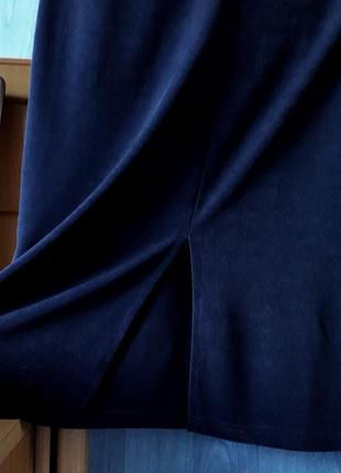 Шикарное стрейчевое платье с блестящими рукавами и воротом, 50-52, гипоаллергенный полиэстер, натуральная вискоза, хлопок, valentin.6 фото