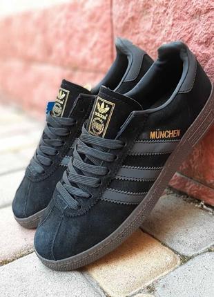 🖤adidas munchen black9 фото