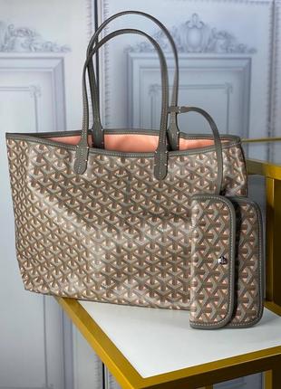 Шоппер в стиле goyard