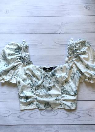 Топ в цветочек