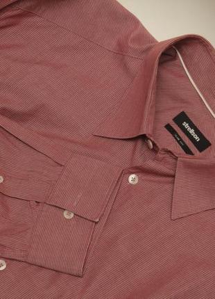 Strellson 45 17 3/4 xl рубашка из хлопка  slim fit1 фото