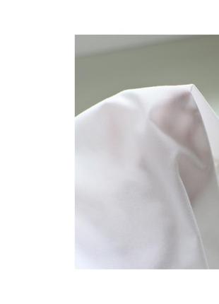Біла сорочка на весну-літо. жіноча сорочка блуза подовжена. базова біла сорочка4 фото