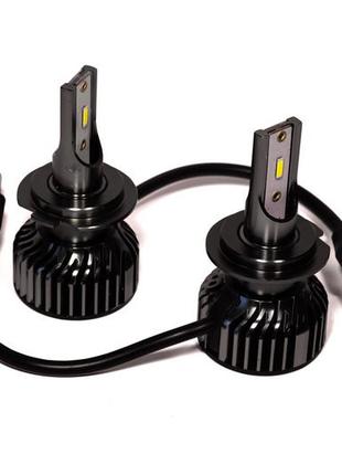 Комплект led ламп headlight t18 h4 (p43t) 30w 9-32v 6000k