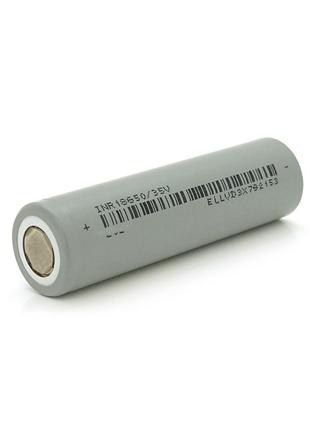 Акумулятор 18650 li-ion eve 3500mah 35v 3c 10a, 4.2/3.6/2.5v, gray
