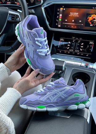 Жіночі кросівки asics gel - nyc purple3 фото
