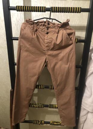 Штани з завищеною талією, розмір s