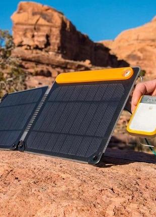 Сонячна батарея biolite solarpanel 10+ updated, монокристалічна сонячна батарея, переносне зарядне2 фото