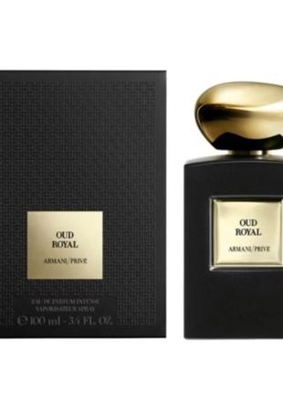 Парфюмированная вода armani/prive oud royal