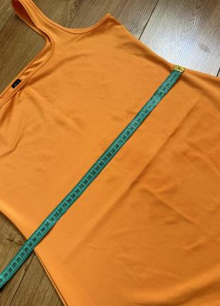 Облегающее платье shein l оранжевое4 фото