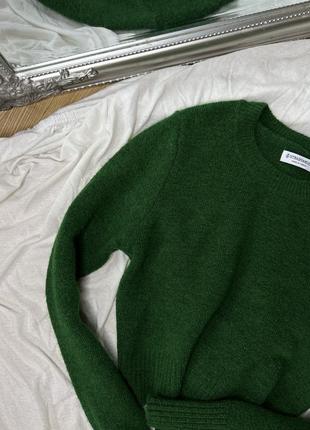 Зеленый свитер stradivarius3 фото