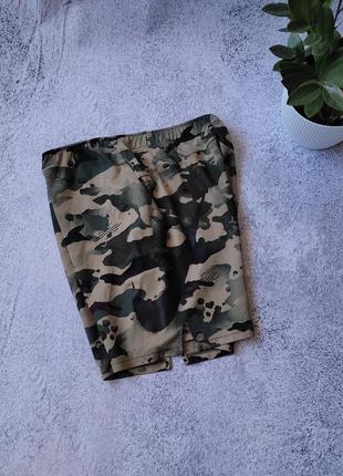 Чоловічі літні камуфляжні шорти nike dry camo 5.0