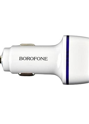 Авто зарядное устройство borofone bz14a pd20w+qc3.0 type-c to type-c 3a