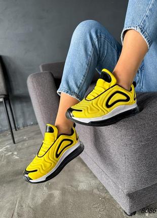 Яскраві кросівки жовті чорні спортивні фото вживу наложений платіж5 фото
