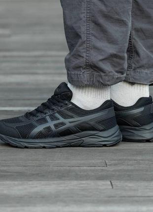 Asics gel connected 4 all black 40