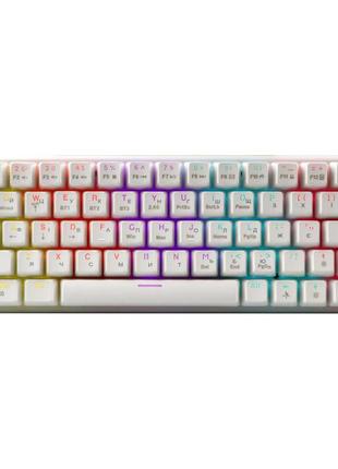 Клавиатура игровая беспроводная twolf t30 led version blue switch