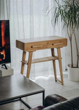 Консольный столик из массива дуба elephant