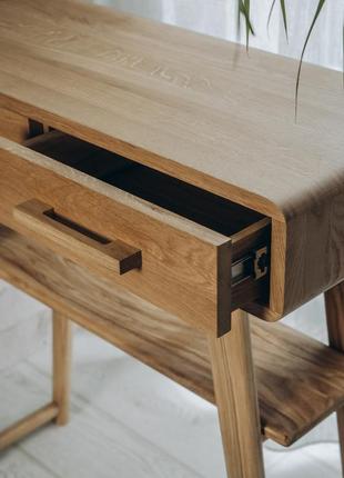 Консольный столик из массива дуба elephant