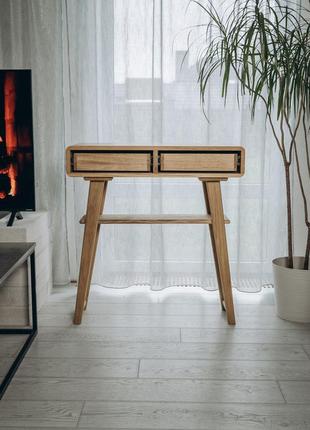 Консольный столик из массива дуба elephant