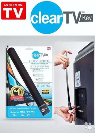Цифровая антенна clear tv key free tv hdtv 1080p - новинка5 фото