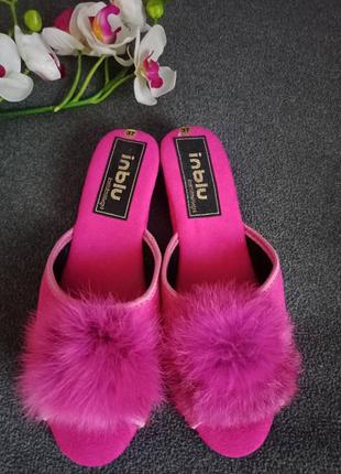 Ніжні капці з пушком inblu