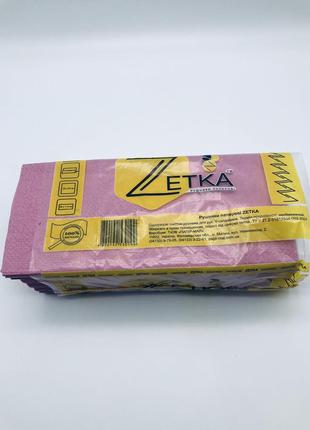 Рушник" рожевий 180" zetka ф20 (шт)